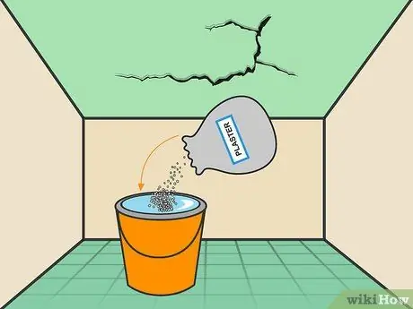 Смешивание штукатурки Шаг 5