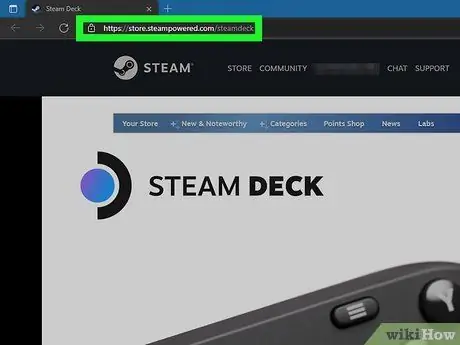 Предварительный заказ Steam Deck Шаг 2