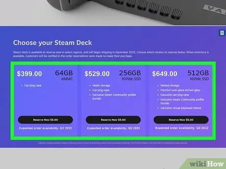 Предзаказ Steam Deck Шаг 3