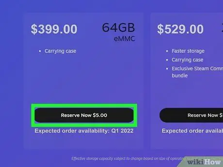 Предварительный заказ Steam Deck Шаг 4