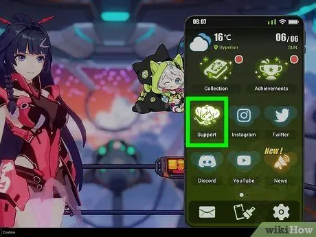 Связаться с miHoYo Step 7