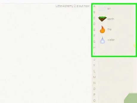 Сделайте что-нибудь в Little Alchemy, шаг 1