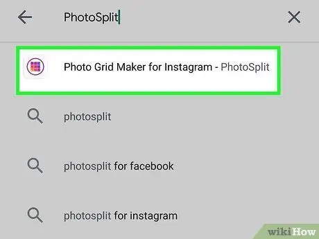 Публикуйте разделенные изображения и фотографии в виде сетки в Instagram. Шаг 1