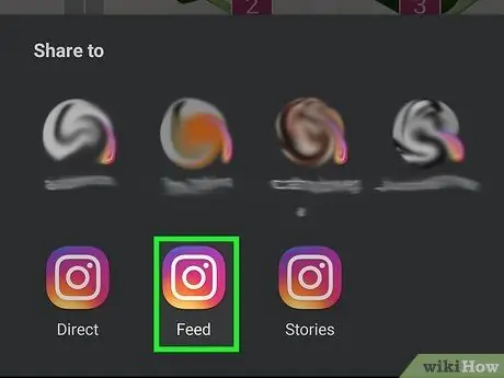 Публикуйте разделенные изображения и фотографии в виде сетки в Instagram. Шаг 8