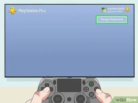 Проверьте дату истечения срока действия PlayStation Plus Шаг 4