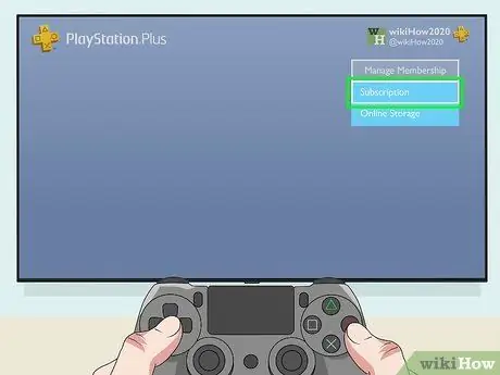 Проверьте дату истечения срока действия PlayStation Plus Шаг 5