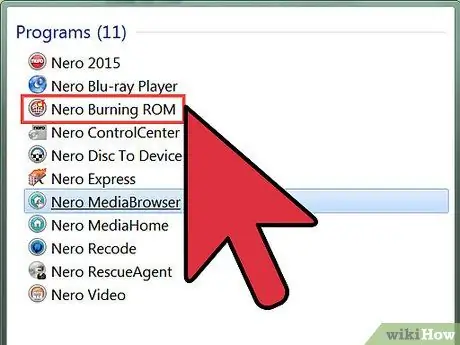 Запись диска PlayStation с помощью Nero Шаг 2