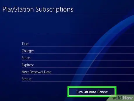 Отменить PlayStation Network Шаг 9