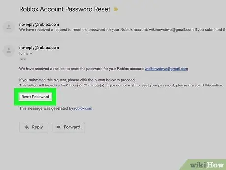 Вернуть взломанную учетную запись ROBLOX Шаг 4