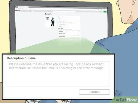 Свяжитесь с Roblox Step 11