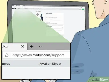 Свяжитесь с Roblox Step 8