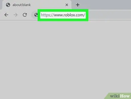 Получите бесплатные материалы на Roblox, шаг 1