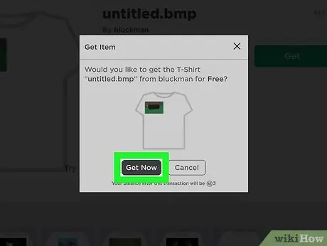 Получите бесплатные вещи на Roblox Step 8
