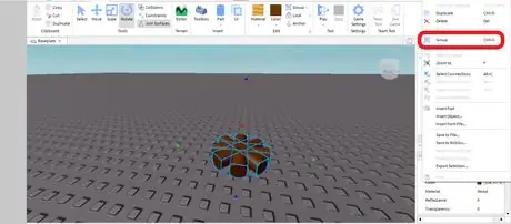 Создайте модель в Roblox Studio Шаг 6