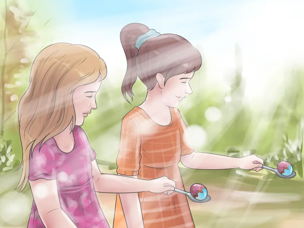 Как провести охоту за пасхальным яйцом в помещении (с иллюстрациями)