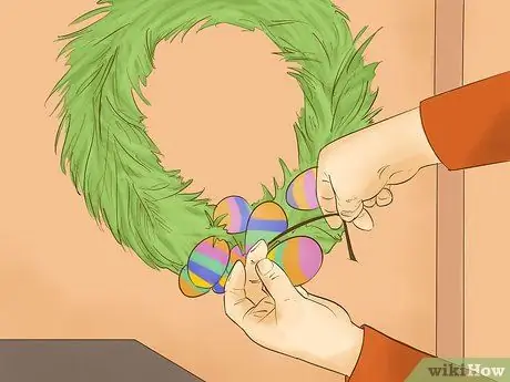 Украшение на улице к Пасхе Шаг 10
