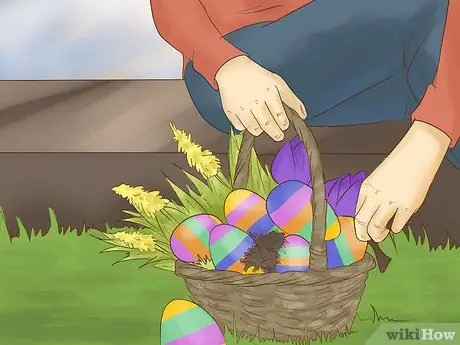 Украшение на улице к Пасхе Шаг 11