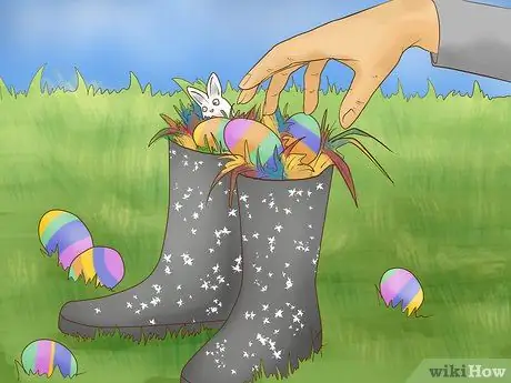 Украшение на улице к Пасхе Шаг 7