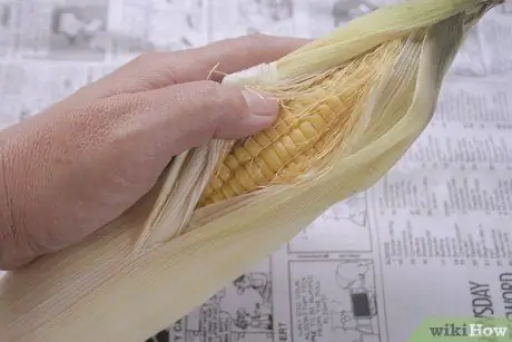 Шелуха кукурузы Шаг 11