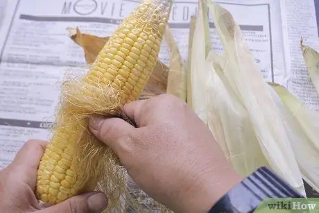 Шелуха кукурузы Шаг 5