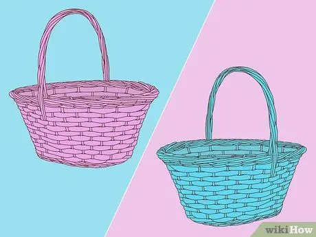 Сделайте детские подарочные корзины, шаг 1