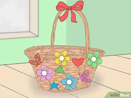Сделайте детские подарочные корзины, шаг 2