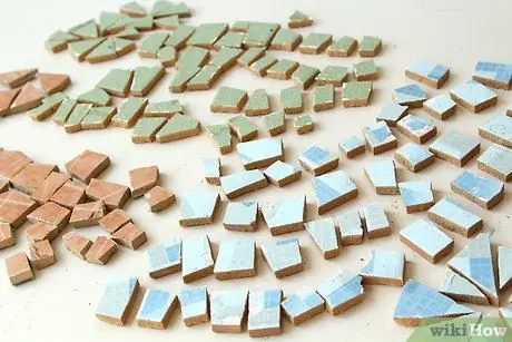 Сделайте ступеньки из мозаики Шаг 2