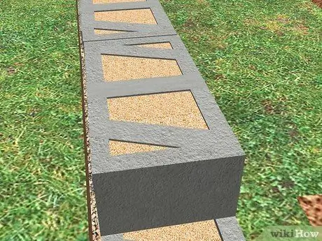 Строительство подпорной стены из блоков Шаг 12