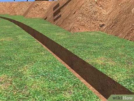 Строительство подпорной стены из блоков Шаг 4