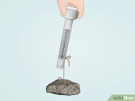 Измерение температуры воды в пруду, шаг 4