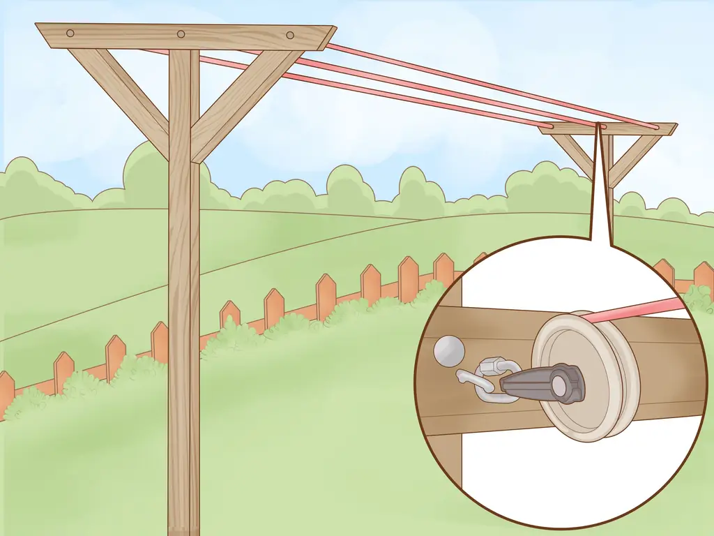 Как сделать веревку для белья (с картинками)