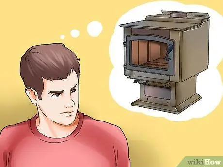 Установите дровяную печь Шаг 4