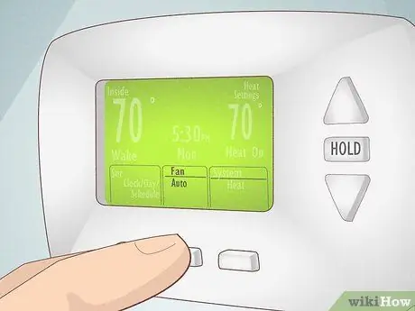 Используйте термостат Honeywell, шаг 8