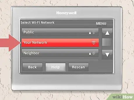 Подключите термостат Honeywell к Wi-Fi Шаг 3