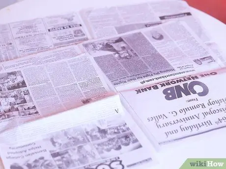Утилизация бумаги, шаг 3