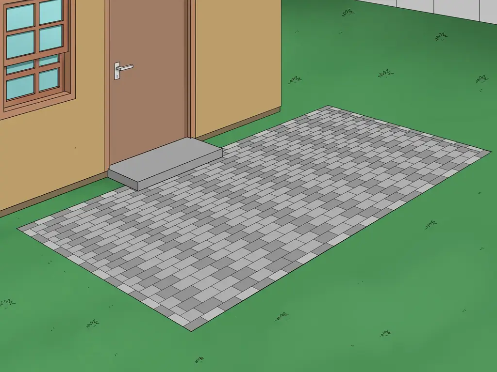 Как выровнять землю для брусчатки: 15 шагов (с иллюстрациями)