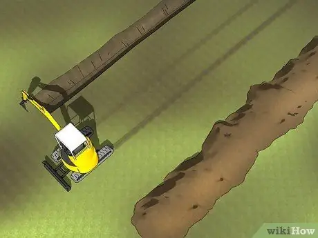 Выкопайте траншею Шаг 10