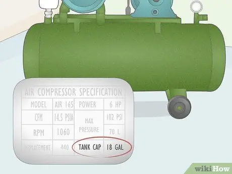 Выберите воздушный компрессор Шаг 7