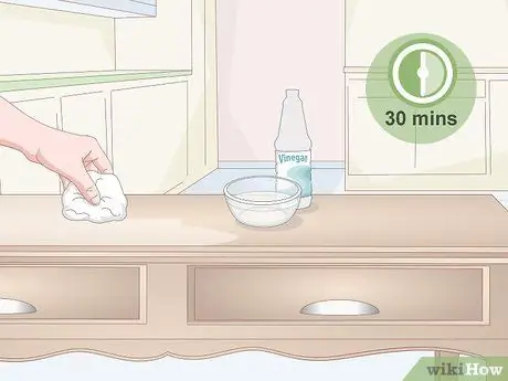 Осветление морилки темного дерева Шаг 5