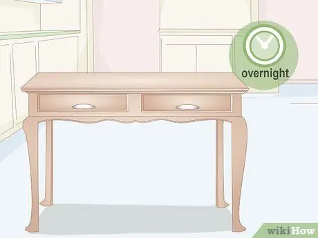 Осветление морилки темного дерева Шаг 7