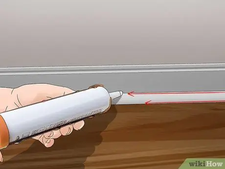 Установите Quarter Round Step 11