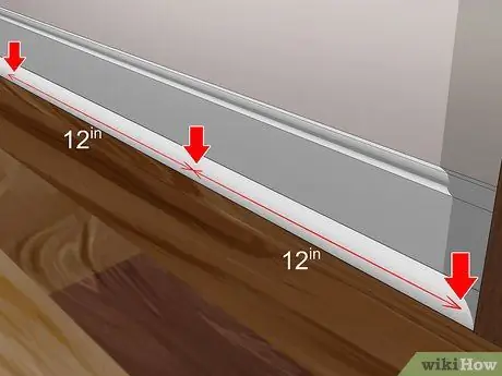 Установите Quarter Round Step 8
