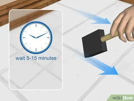 Уплотнительный раствор, шаг 4