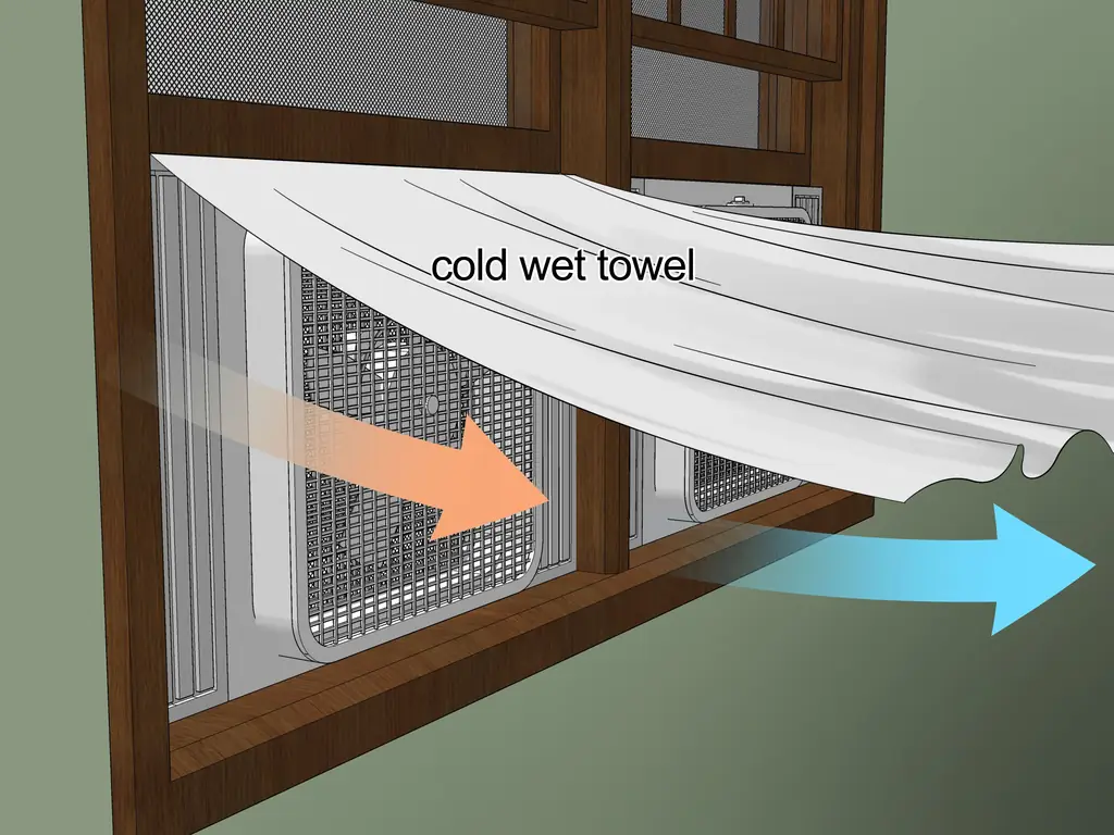 Как использовать оконные вентиляторы для домашнего охлаждения: 12 шагов (с изображениями)