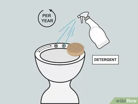 Очистите биде Шаг 2