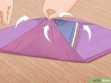 Обертывание одежды Шаг 17