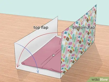 Оберните одежду, шаг 3