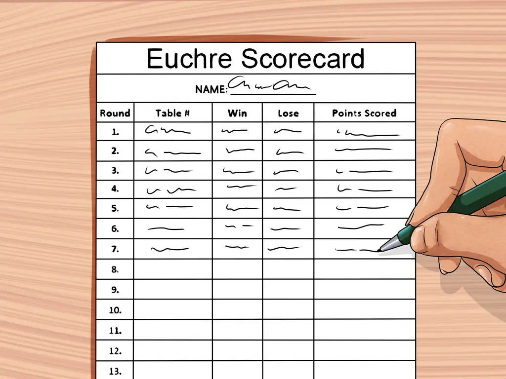 Как играть в Euchre: 14 шагов (с картинками)
