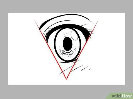 Рисуем глаза аниме на компьютере Шаг 7
