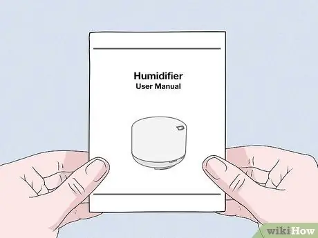 Используйте увлажнитель, шаг 2